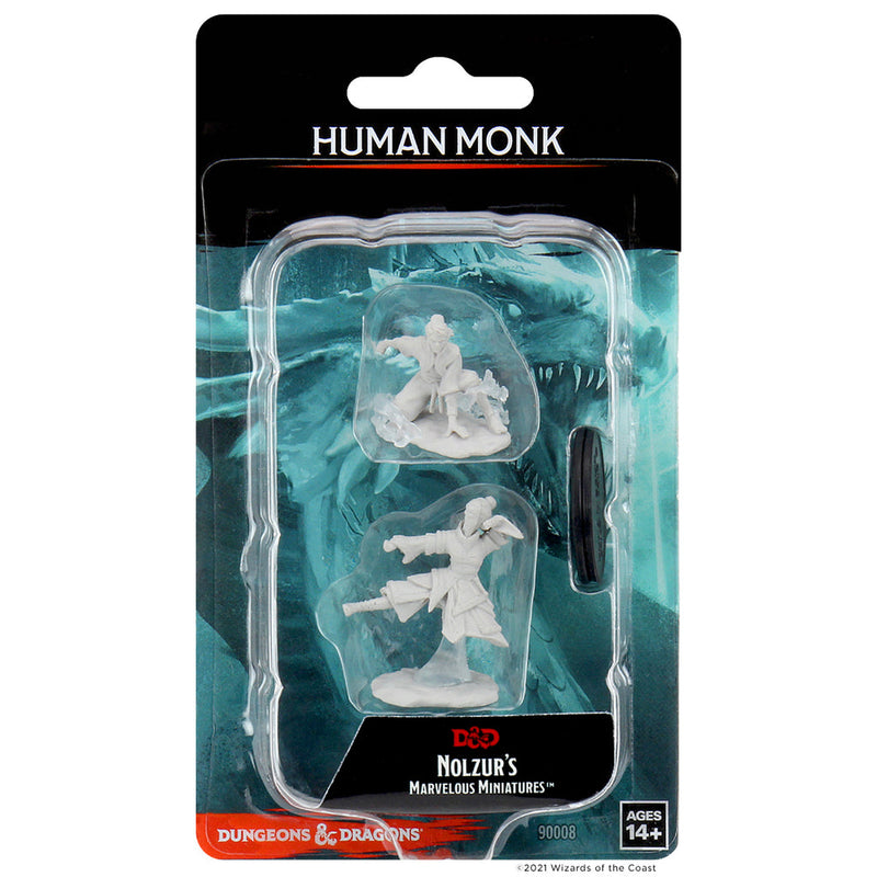 D&D Nolzur's Marvelous Miniatures: Human monk