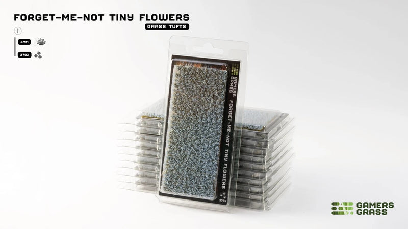 Gamers Grass Tufts: Flowers- Forget-me-not Tiny Flowers