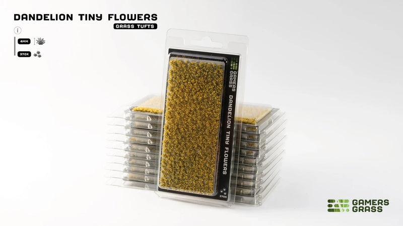Gamers Grass Tufts: Flowers- Dandelion Tiny Flowers