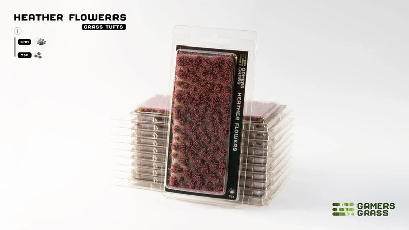 Gamers Grass Tufts: Flowers- Heather Flowers