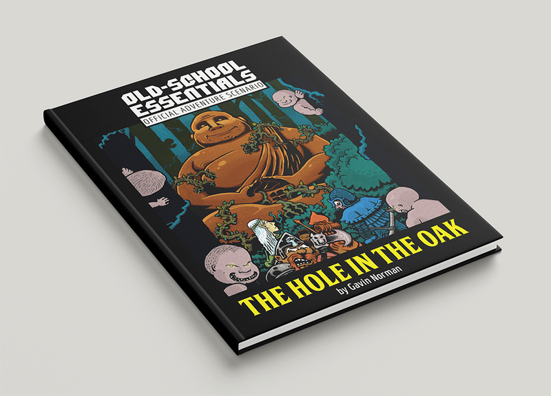 Old-School Essentials: Official Adventure Scenario: The Hole In The Oak