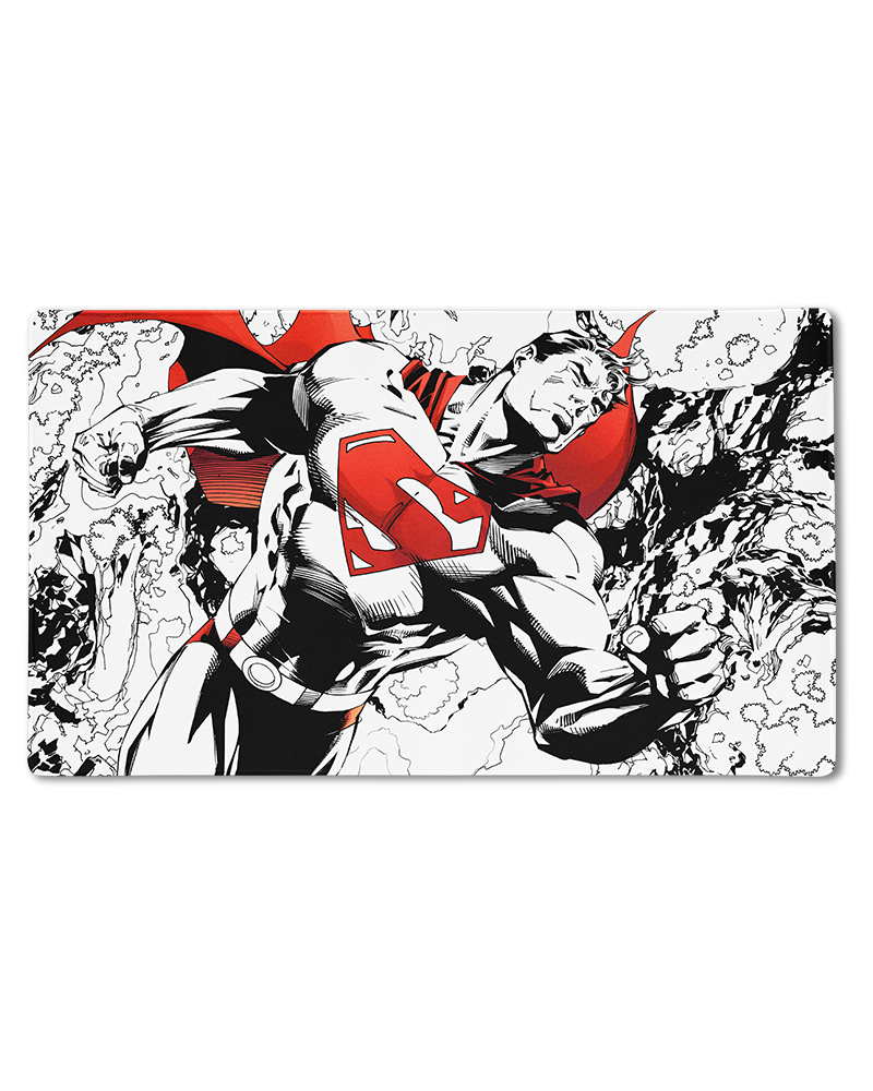 Dragon Shield Superman Red/White Playmat + Tube