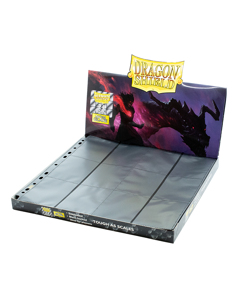 Dragon Shield Non Glare 24 Pocket Page Protectors BOX