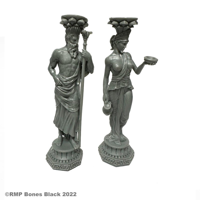 REAPER BONES: LEGENDS: GREEK PILLARS (ZEUS AND HARA) (44172)