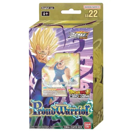 Dragon Ball Super CCG: Proud Warrior Deck 22