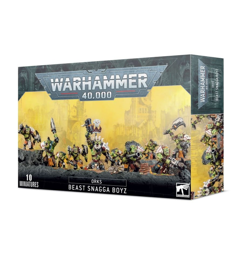 Warhammer 40,000 ORKS Beast Snagga Boyz