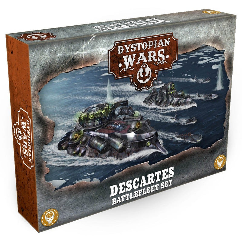 Dystopian Wars Descartes Battle Fleet Set