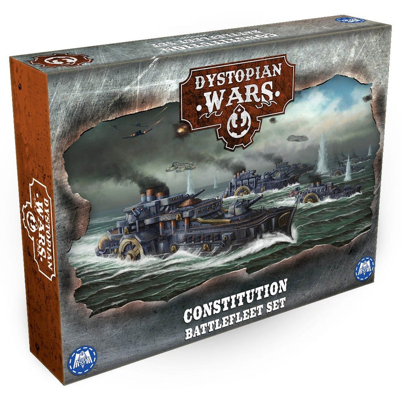 Dystopian Wars Constitution Battle Fleet Set
