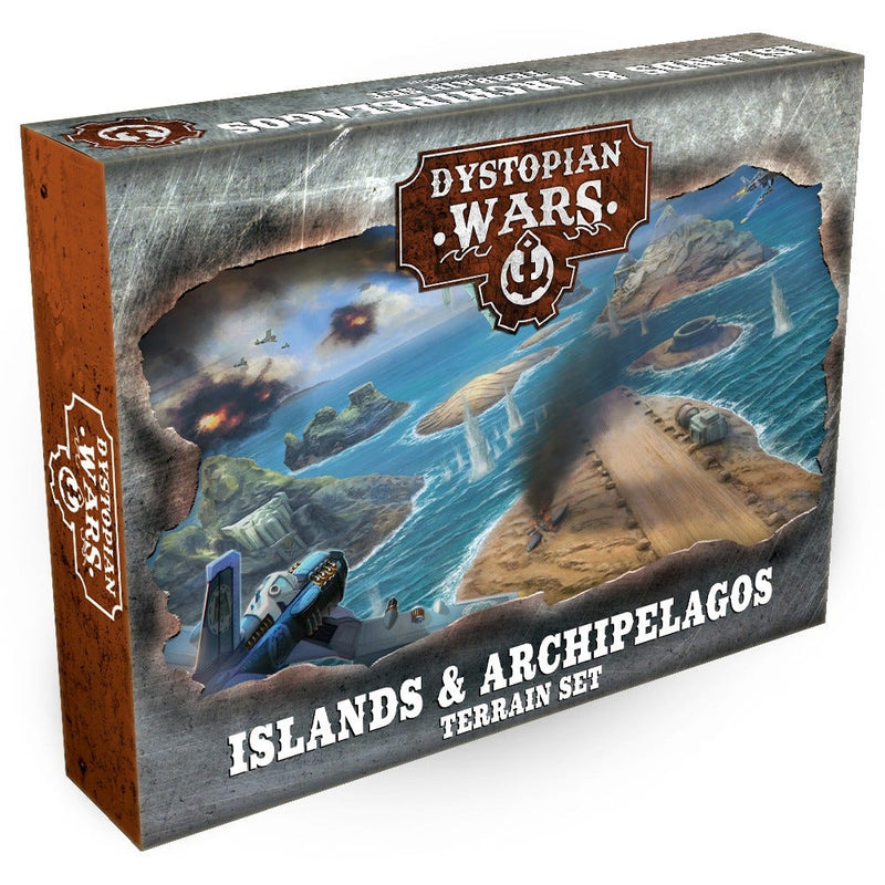 Dystopian Wars Islands & Archipelagos Terrain Set