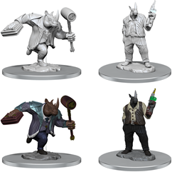 Wizkids: MTG Freelance Muscle and Rhox Pummeler (unpainted)