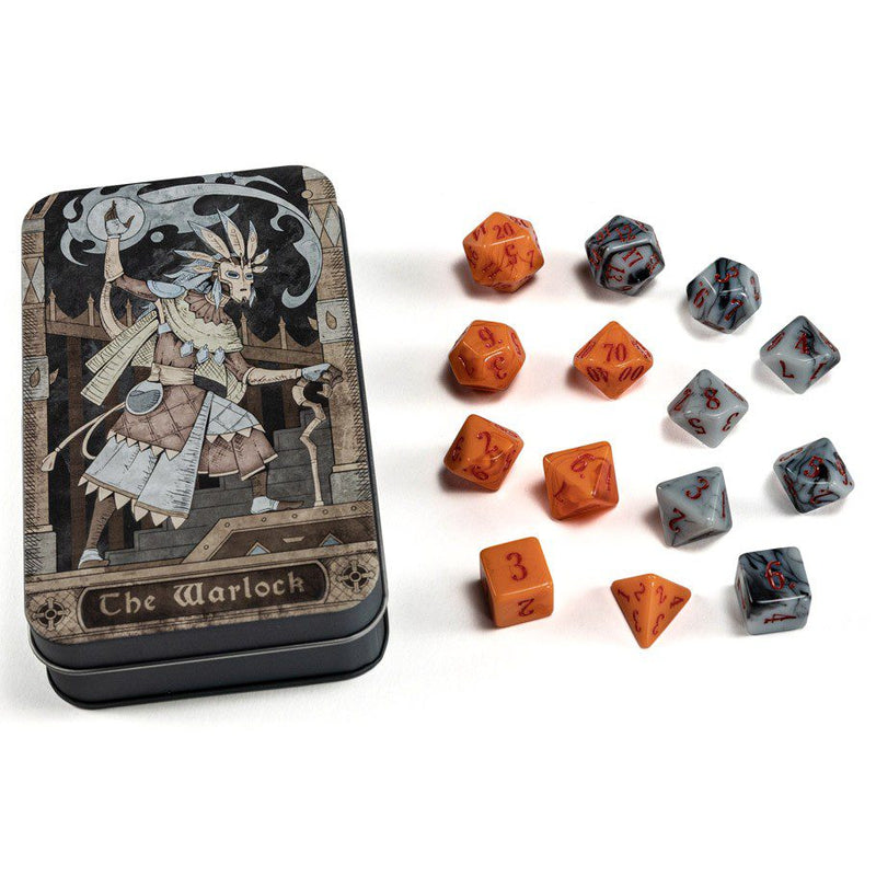 RPG Class Dice Set: The Warlock