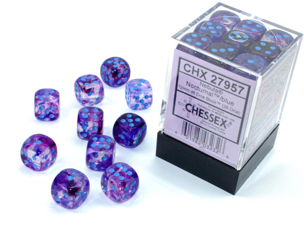 Chessex: Nebula Nocturnal Polyhedral Set