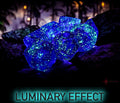 Chessex: Nebula Polyhedral Nocturnal/Blue Luminary 7-Die Set