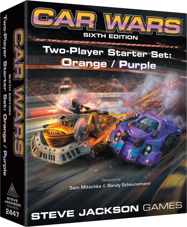 Car Wars: Sixth Edition Two Player Starter Set Orange/ Purple