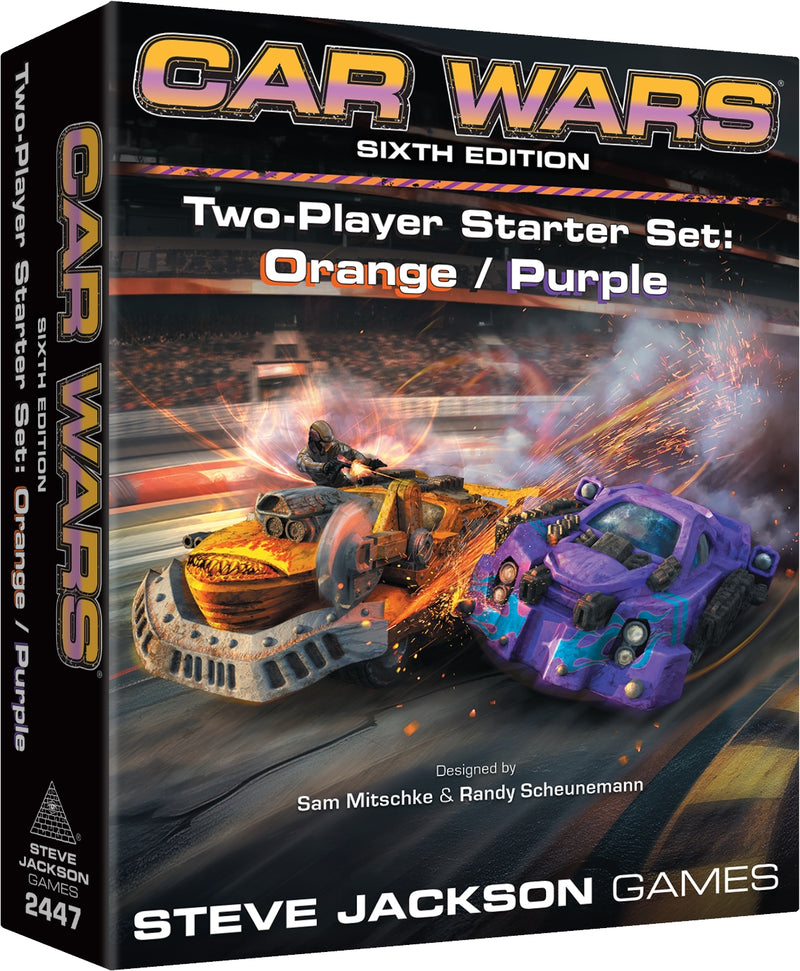 Car Wars: Sixth Edition Two Player Starter Set Orange/ Purple