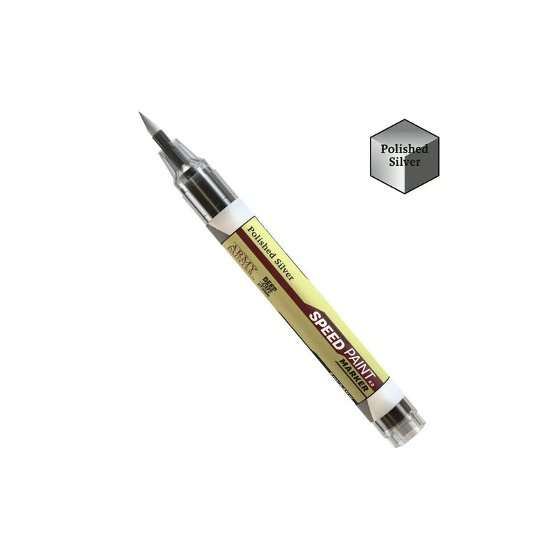 The Army Painter - Speedpaint Marker Polished Silver