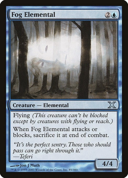 Fog Elemental (85) (10E)