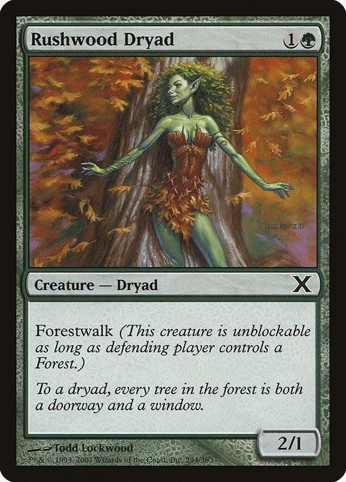 Rushwood Dryad (294) (10E)