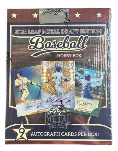 2026 Leaf Metal Draft Edition Baseball Jumbo box