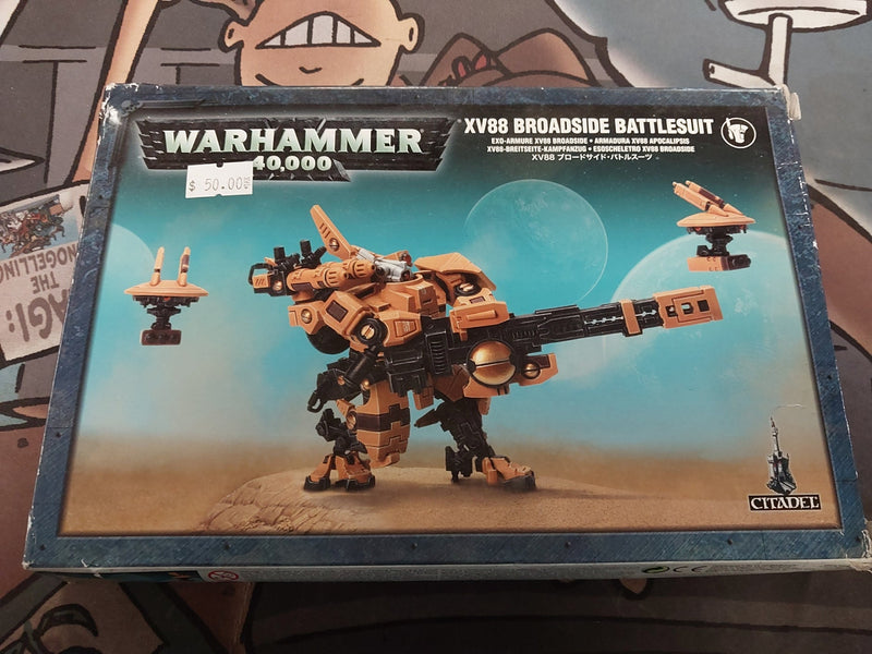 [CONSIGNMENT] T'AU Empire: Broadside Battlesuit (OLD BOX)