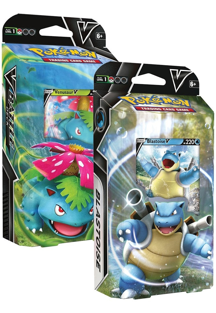 Image for Blastoise V/Venusaur V Battle Decks [Set of 2] - Pokemon