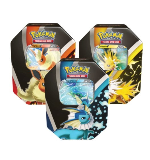 Image for Eevee Evolutions Tin [Set of 3] - Pokemon