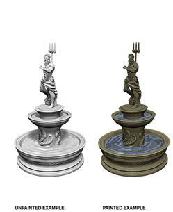 WizKids Deep Cuts: Unpainted Miniatures: W10 Fountain