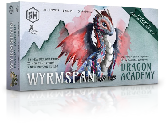 Wyrmspan A Wingspan Game Dragon Academy Expansion
