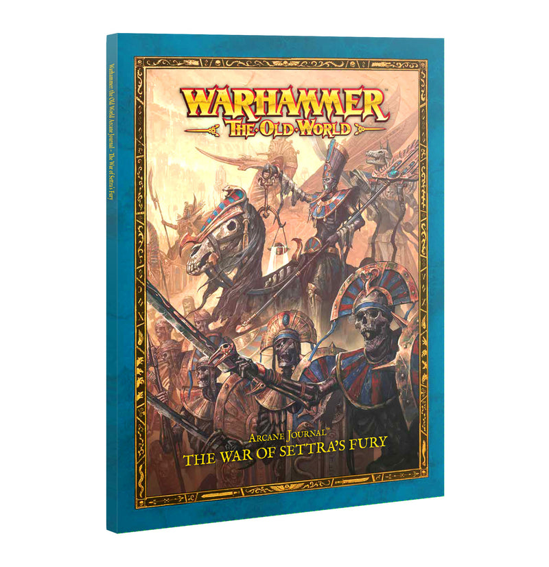 Warhammer The Old World Arcane Journal The War Of Settra's Fury Other Book