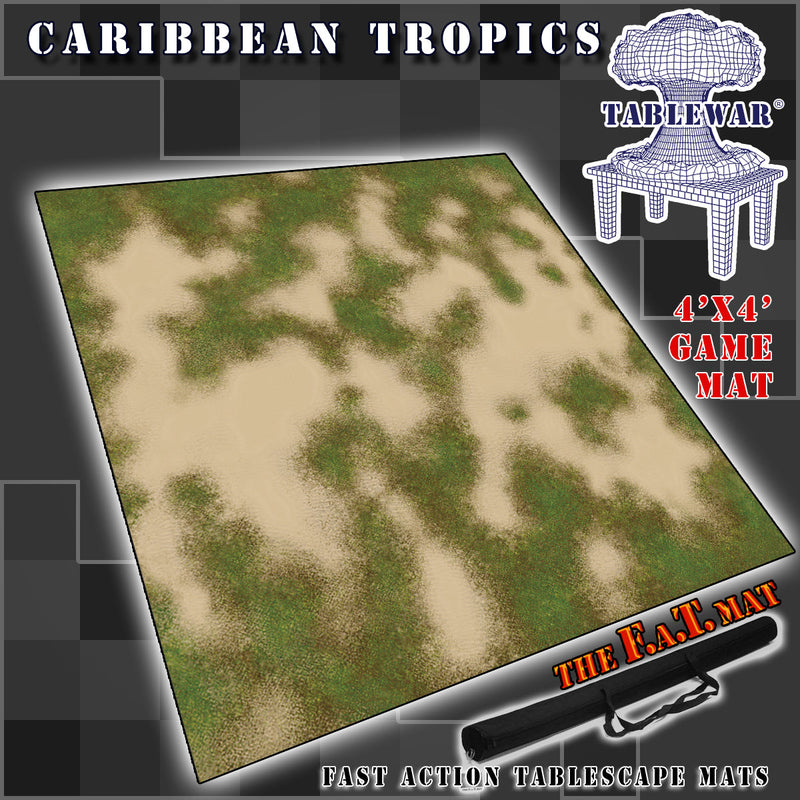 FAT Mat 4x4 'Caribbean Tropics' (land mass)