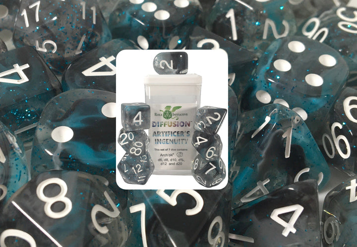 Role 4 Initiative Diffusion Artificer's ingenuity 7 Die Polyhedral Set