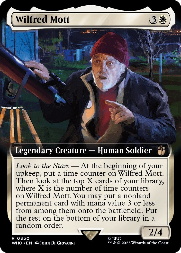 Wilfred Mott (Extended Art) [Doctor Who]