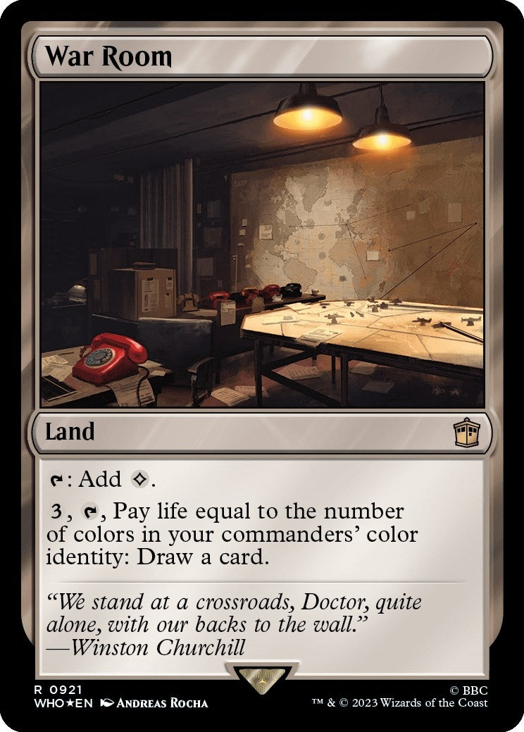 War Room (Surge Foil) [Doctor Who]