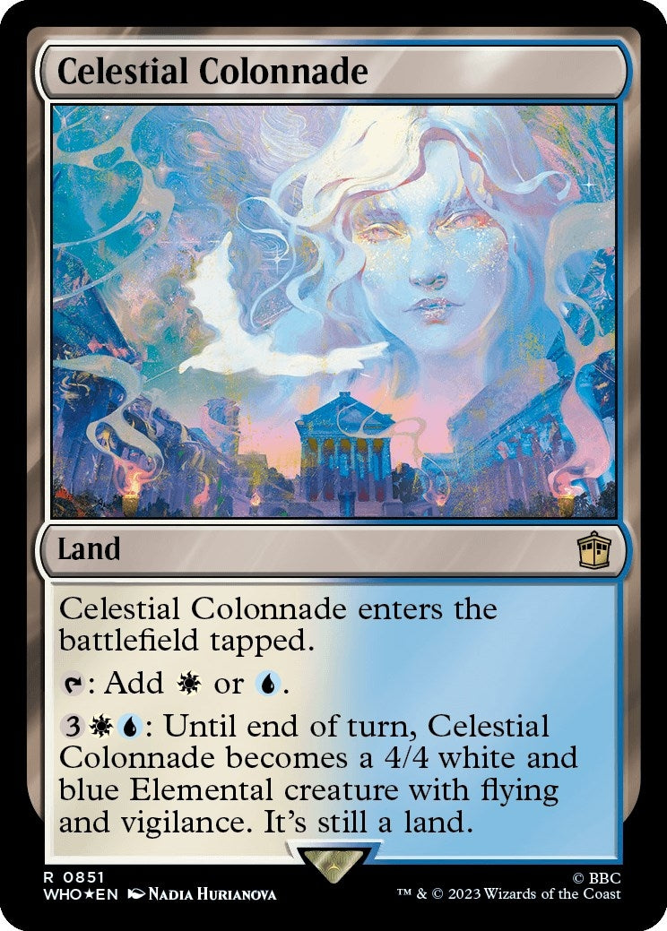 Celestial Colonnade (Surge Foil) [Doctor Who]