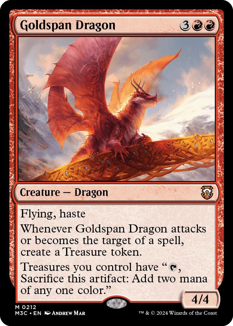 Goldspan Dragon [Modern Horizons 3 Commander]