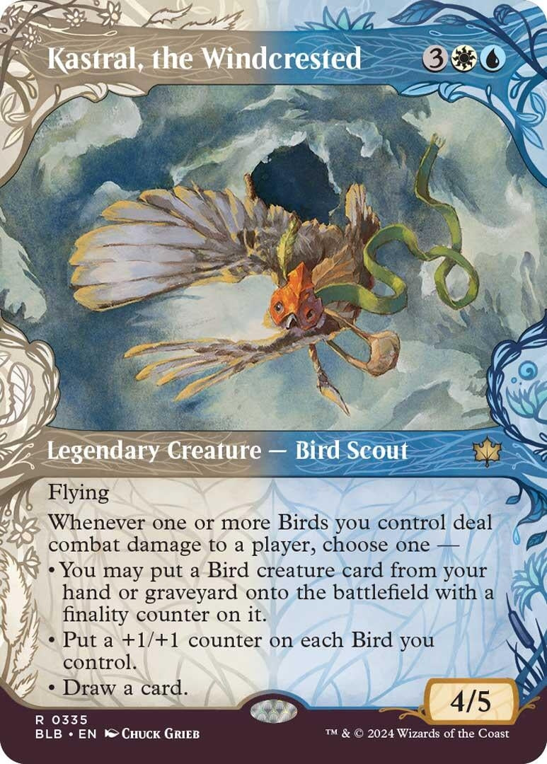 Kastral, the Windcrested (Showcase) [Bloomburrow]