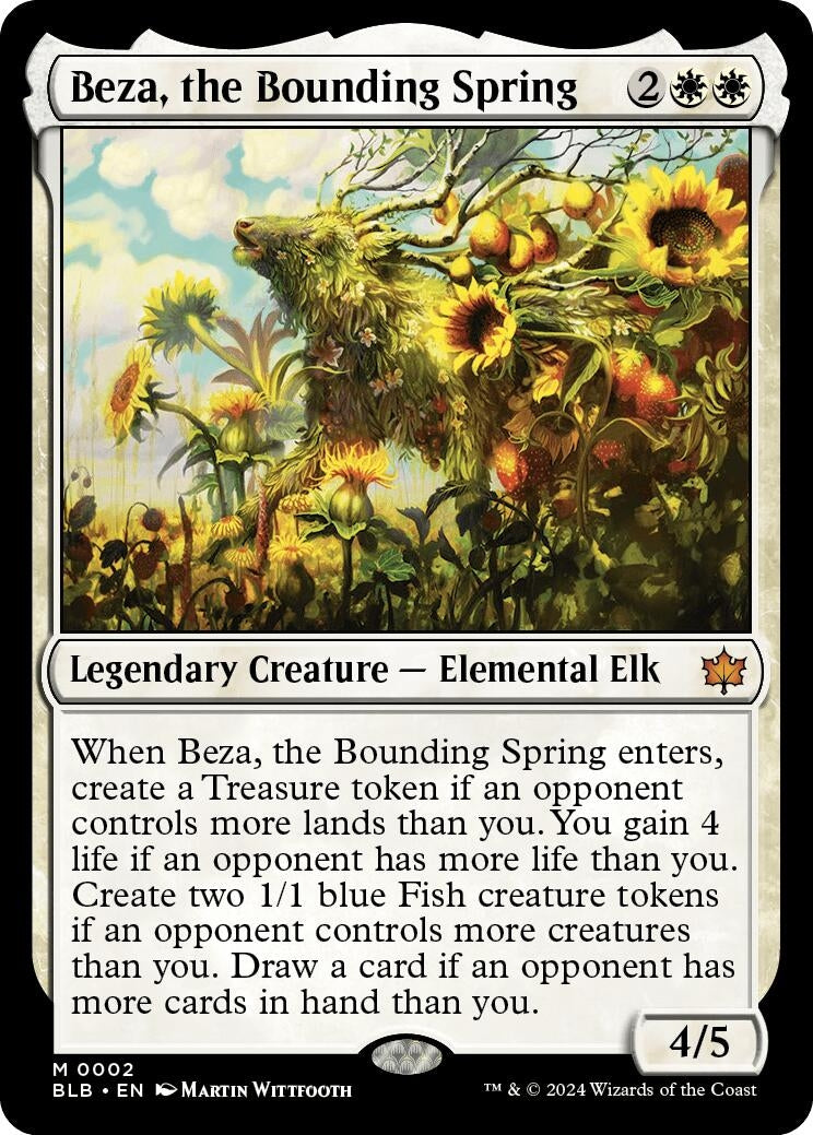 Beza, the Bounding Spring [Bloomburrow]