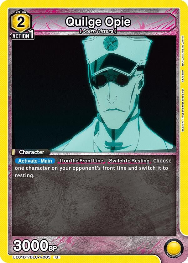 Image for Quilge Opie (005) (UE01BT/BLC-1-005) [UE01BT: BLEACH: Thousand-Year Blood War] - Union Arena