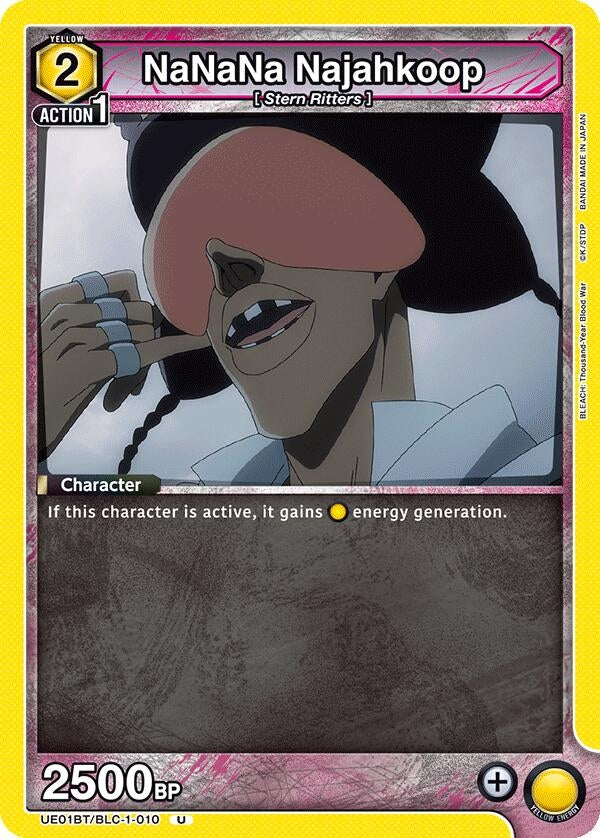 Image for NaNaNa Najahkoop (UE01BT/BLC-1-010) [UE01BT: BLEACH: Thousand-Year Blood War] - Union Arena