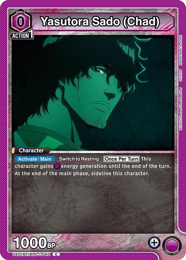 Image for Yasutora Sado (Chad) (UE01BT/BLC-1-042) [UE01BT: BLEACH: Thousand-Year Blood War] - Union Arena