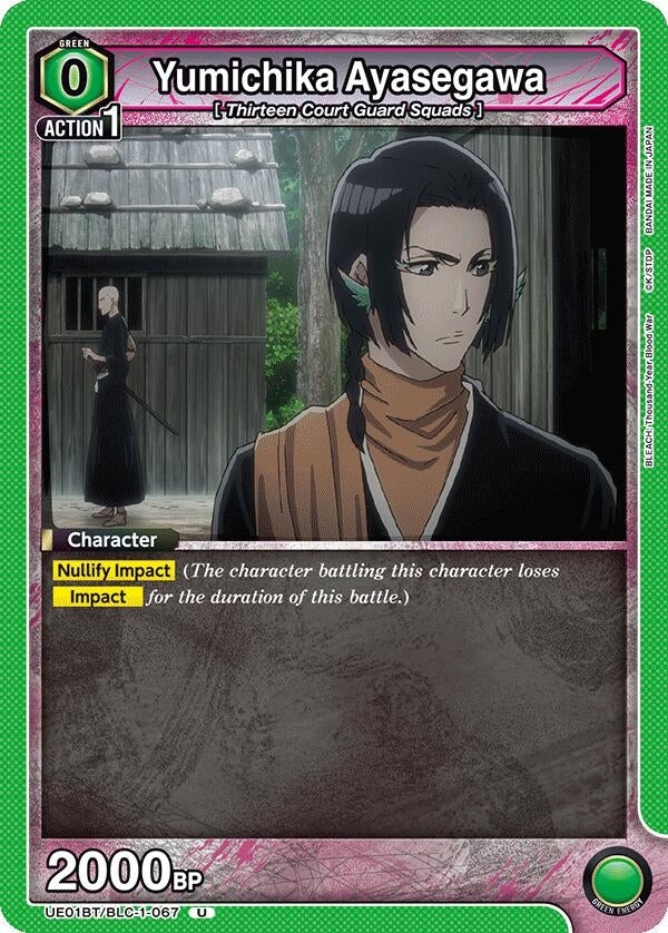 Image for Yumichika Ayasegawa (UE01BT/BLC-1-067) [UE01BT: BLEACH: Thousand-Year Blood War] - Union Arena