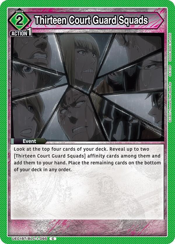 Image for Thirteen Court Guard Squads (UE01BT/BLC-1-095) [UE01BT: BLEACH: Thousand-Year Blood War] - Union Arena