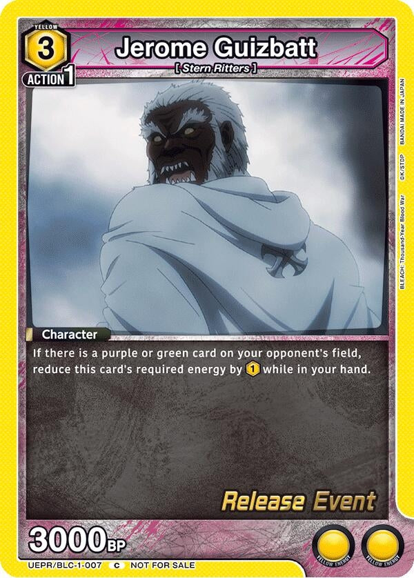 Image for Jerome Guizbatt (UEPR/BLC-1-007) [UE01BT: BLEACH: Thousand-Year Blood War Release Event Cards] - Union Arena