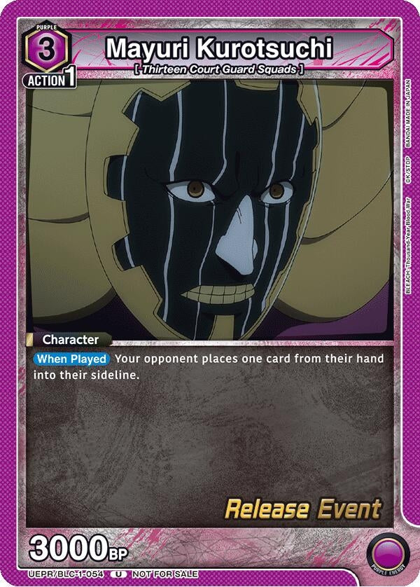 Image for Mayuri Kurotsuchi (UEPR/BLC-1-054) [UE01BT: BLEACH: Thousand-Year Blood War Release Event Cards] - Union Arena