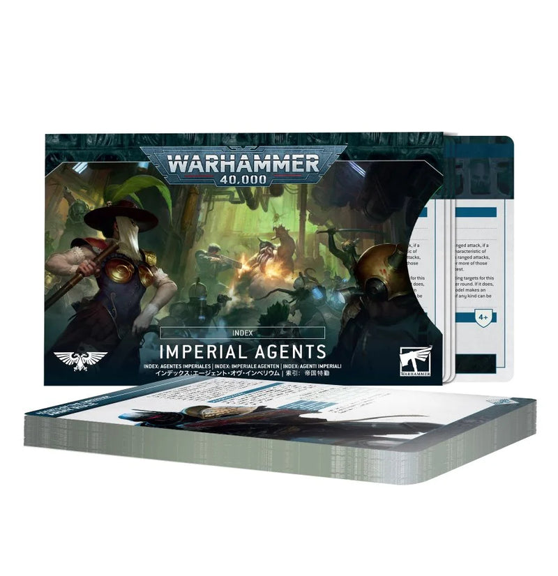 Warhammer 40,000 Index Datacards Imperial Agents