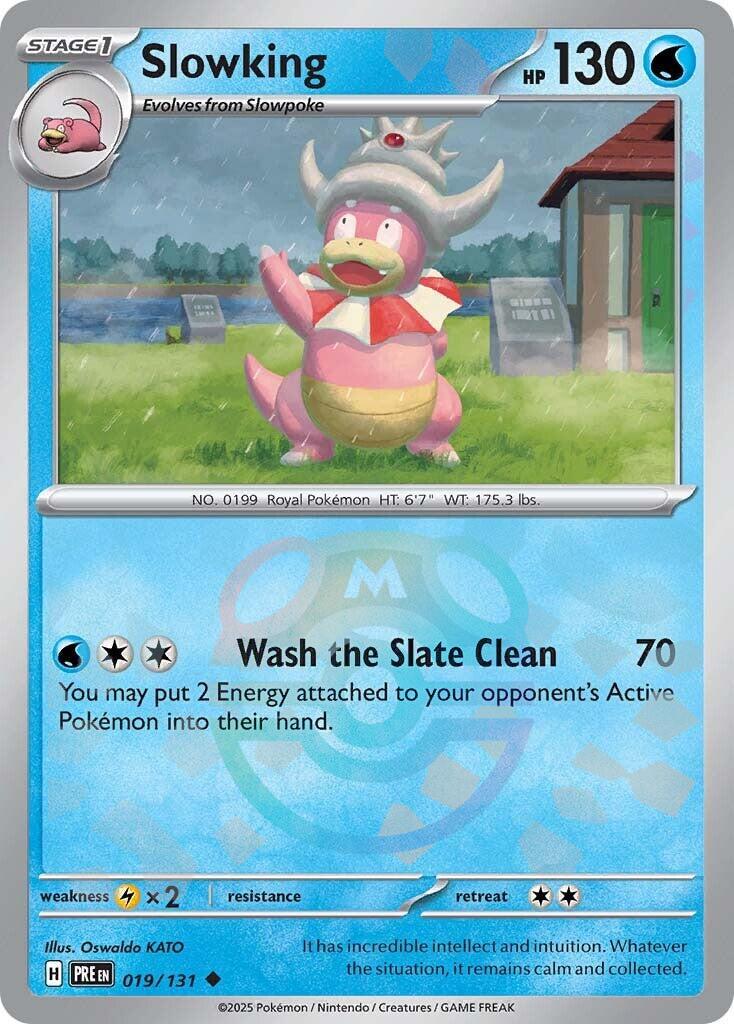 Slowking (019/131) (Master Ball Pattern) [Scarlet & Violet: Prismatic Evolutions]