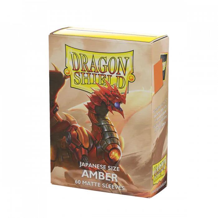 Dragon Shield Amber (Japanese Size)