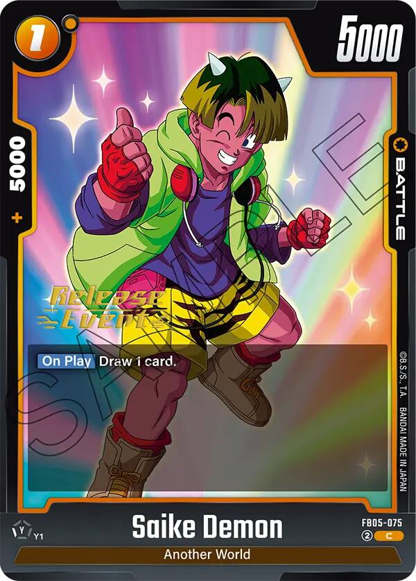 Saike Demon [New Adventure Release Event Cards]