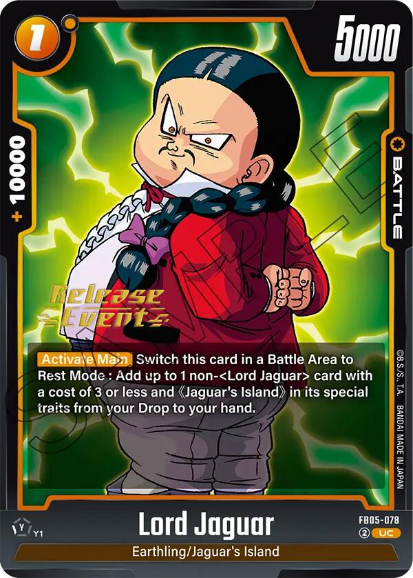 Lord Jaguar [New Adventure Release Event Cards]