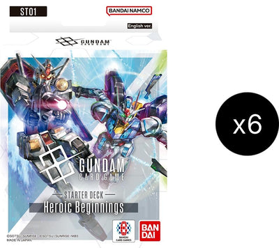 Starter Deck 01: Heroic Beginnings Display
